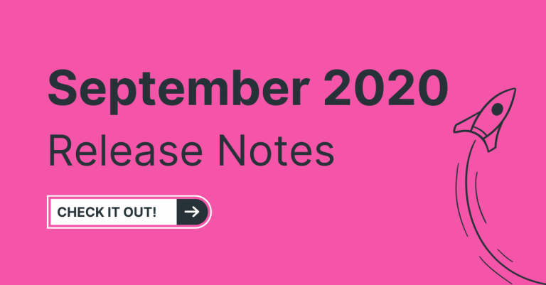 September 2020 Release Notes