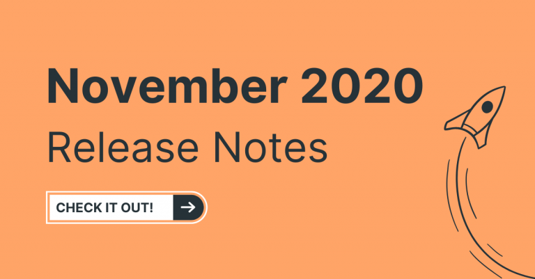 November 2020 Release Notes