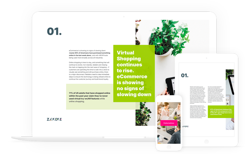 Virtual shopping ebook