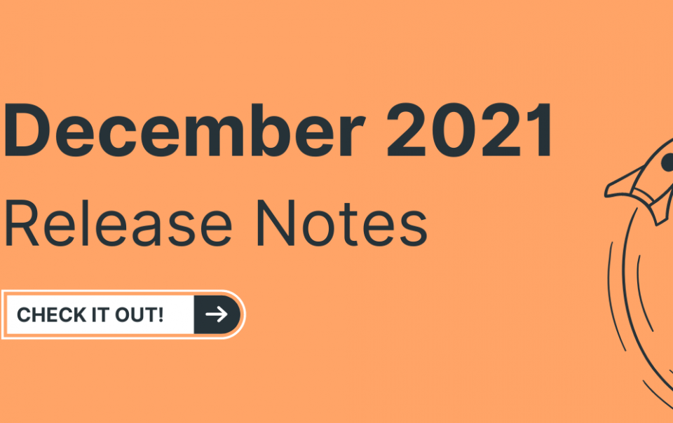 December 2021 Release Notes