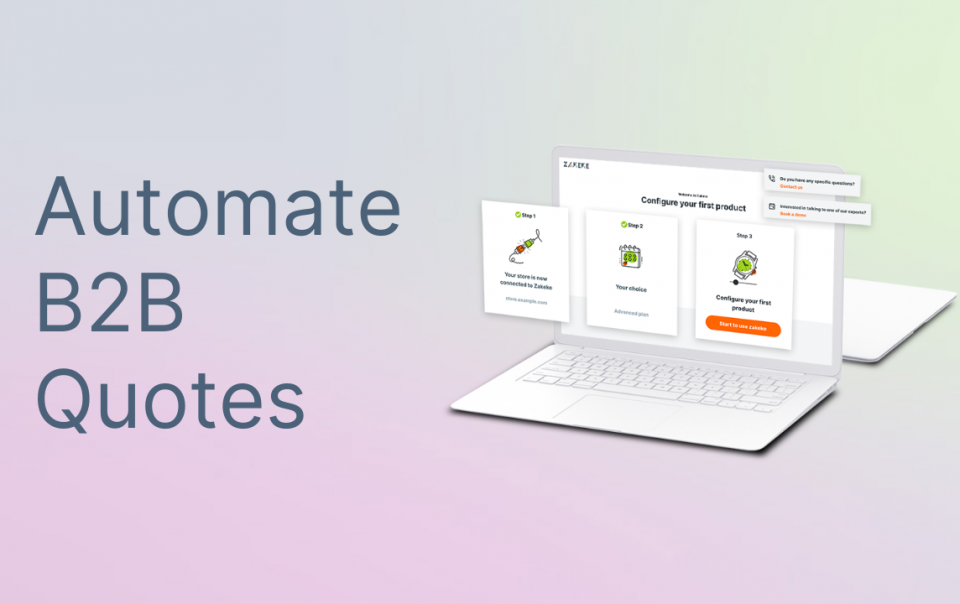 Automate B2B quotes for ecommerce