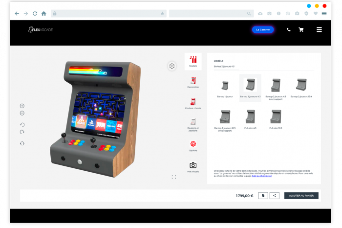 flex arcade zakeke