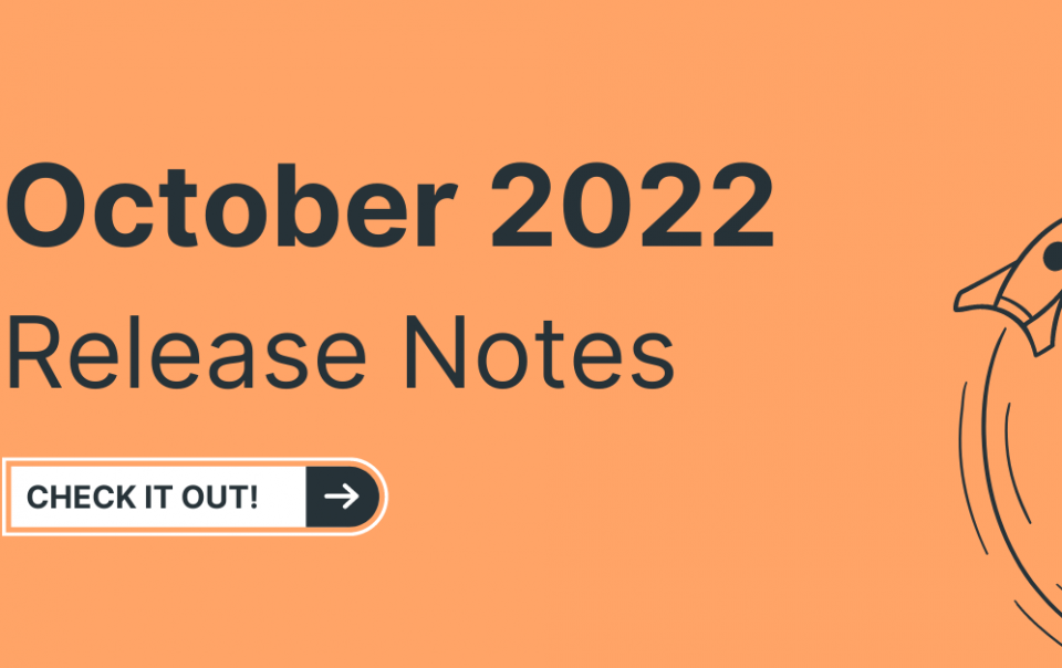 October 2022 Release Notes
