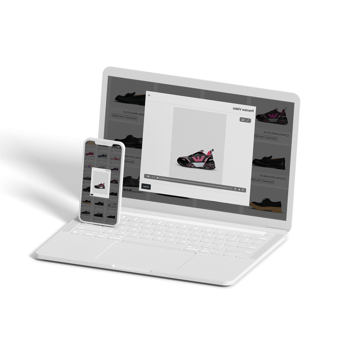 3d asset manager and visualization software