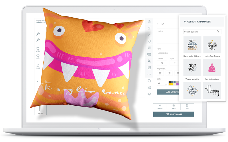 custom pillow gadget