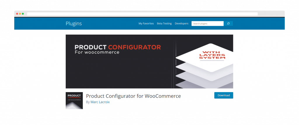 Woocomm configurator