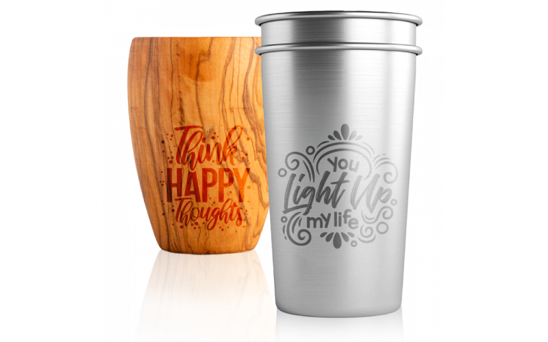 engraved shaker