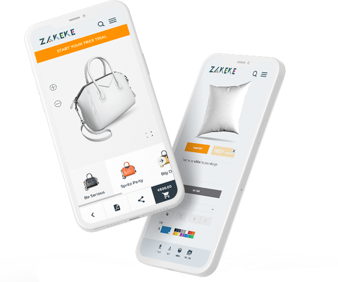zakeke cutomizer for ecommerce