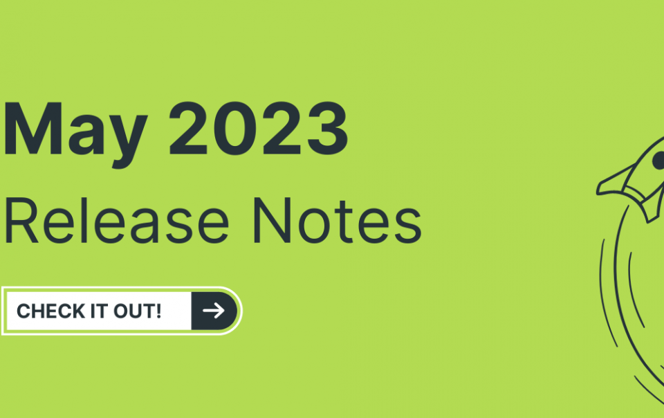 May 2023 Release Notes