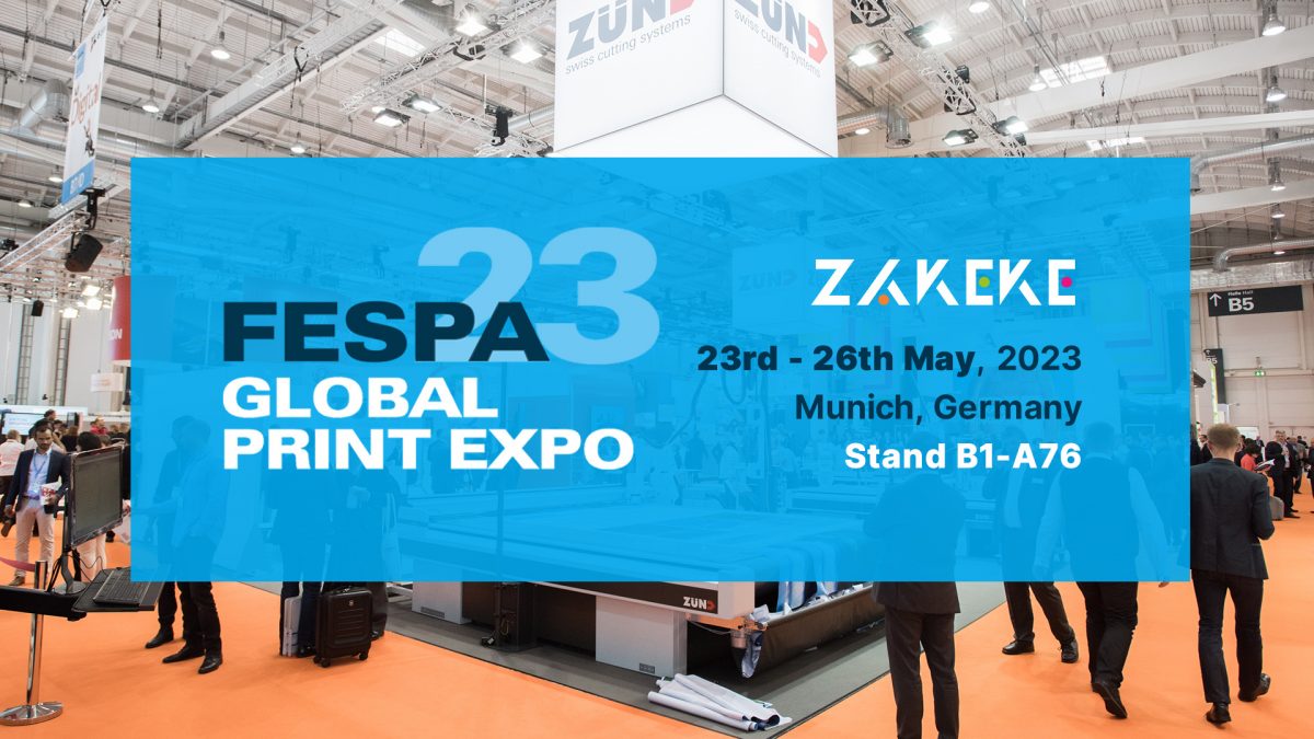 Zakeke at Fespa Global Print Expo 23 Zakeke