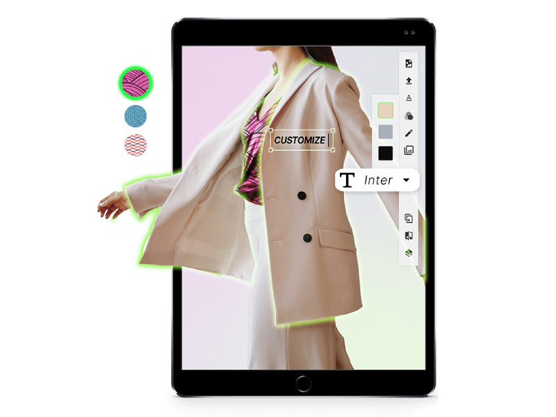 Jacket customizer
