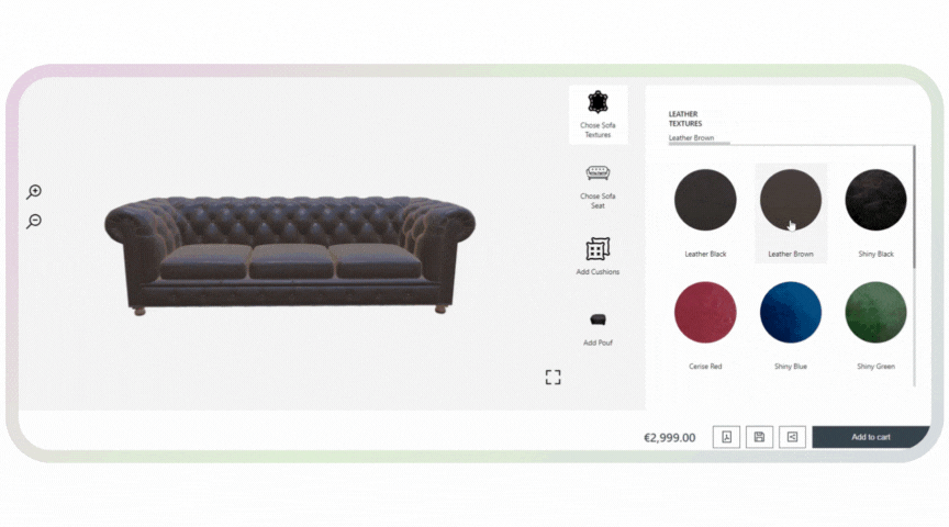 sofa configurator