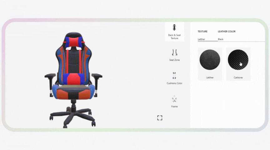 customizable gaming chair