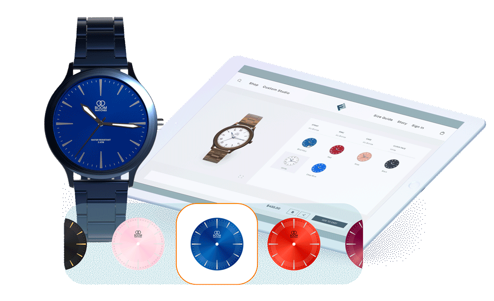 product configuration for watches on salesforce