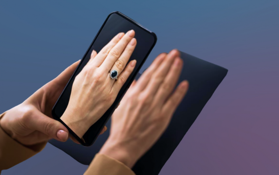 Virtual ring try on experiences