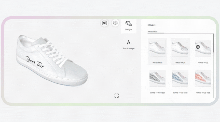 shoes configurator