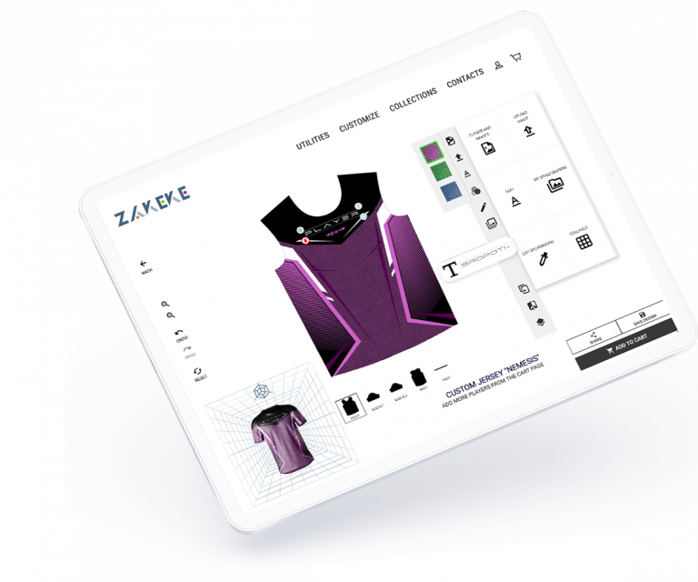 Baseball uniform customizer