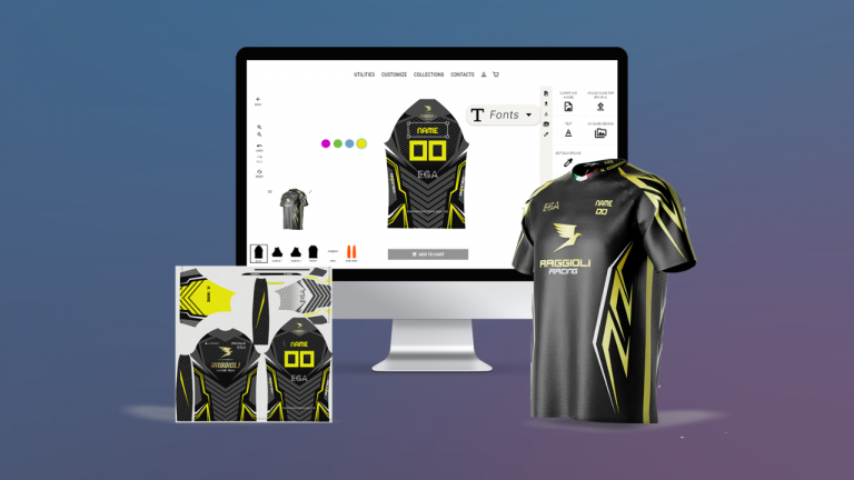 Baseball sublimated uniform customizer