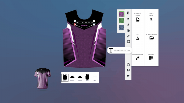 Baseball uniform configurator
