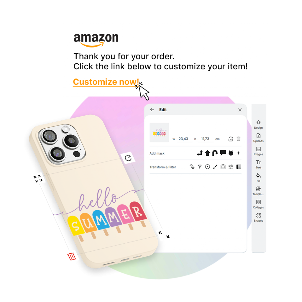 Amazon and Zakeke