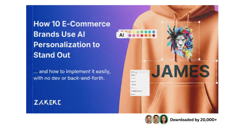 lookbook zakeke personalization