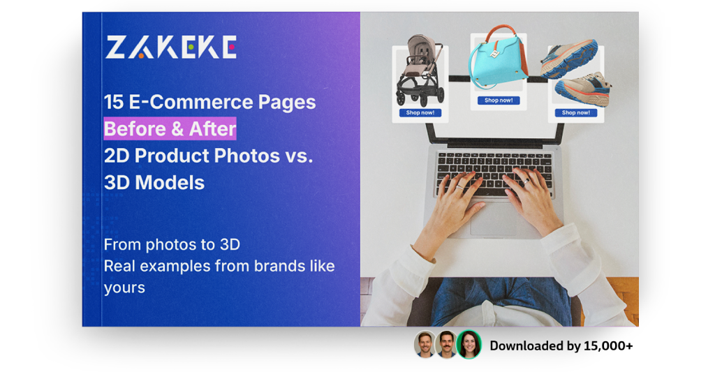 lookbook zakeke 3D models vs 2D photos