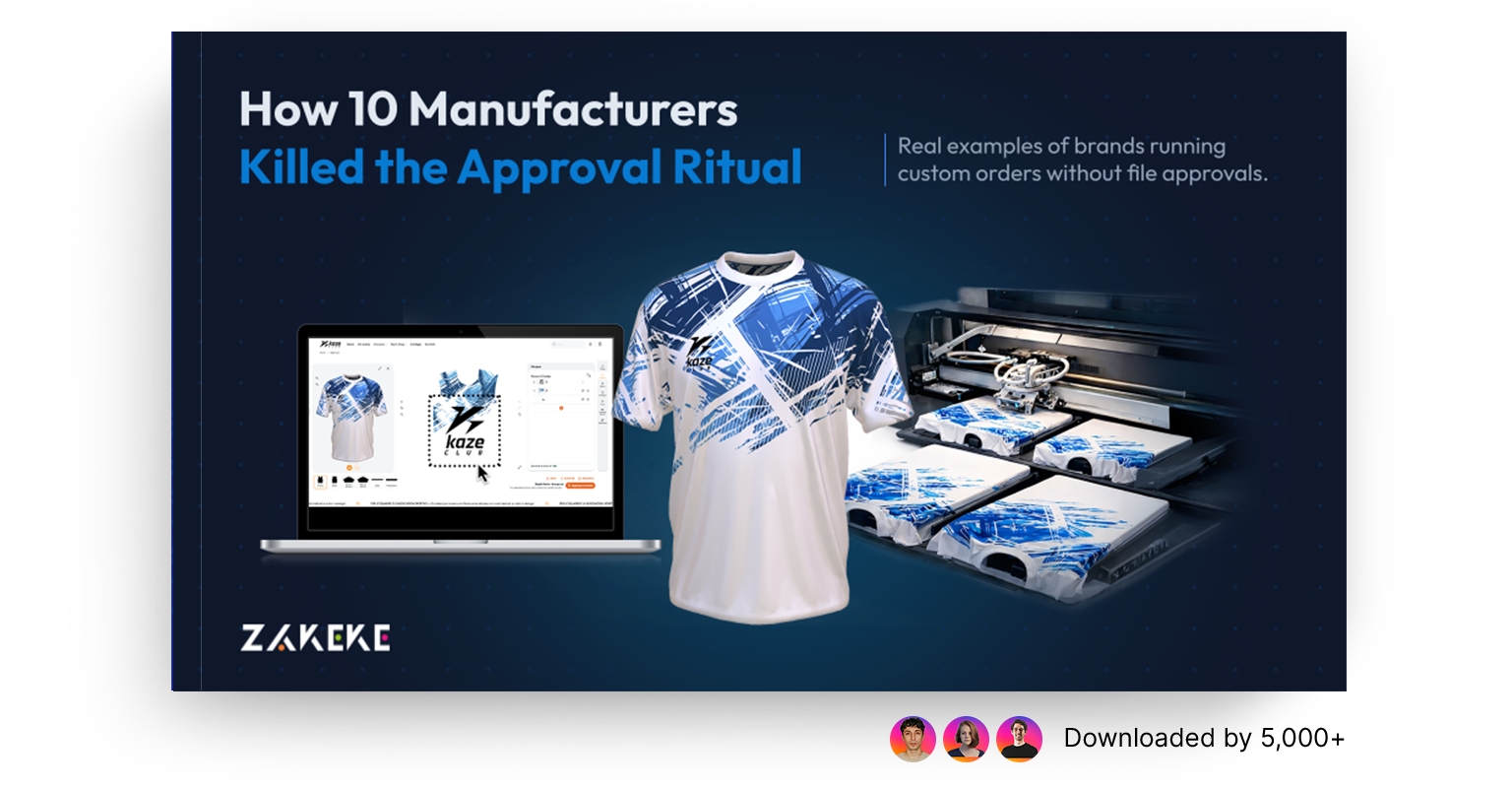 lookbook printing manufacturing zakeke